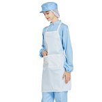 Custom Logo Apron Manufacturer - OEM/ODM H-1131-AP Waterproof Breathable Taffeta PE Kitchen