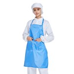 Custom Logo Apron Manufacturer - OEM/ODM H-1131-AP Waterproof Breathable Taffeta PE Kitchen