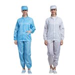 Zipper Coverall Factory - OEM/ODM H-1109 100D Autoclavable Waterproof Lint-Free ESDD