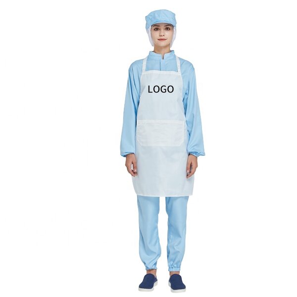 Dustproof Waterproof Apron Factory - OEM/ODM PE+Polyester Taffeta Oil Proof Lightweight 50g
