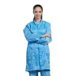 ESD Smock Manufacturer - OEM/ODM H-1104 1125 100D Stripe Waterproof Dustproof Cleanroom