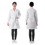 Lab Coat Factory - OEM/ODM H-1136 Soft Breathable Lint-Free Customizable Logo