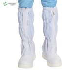 Steel Toe Safety Boots Manufacturer - OEM/ODM H-3535 PU Sole ESD Antistatic Dust Proof