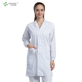 ESD Dust-proof Jacket Manufacturer - OEM/ODM Cleanroom Polyester Smock for Electronics
