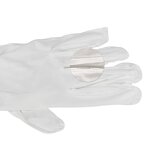 Dust-Free Cloth Glove Factory - OEM/ODM H-6002 Soft Breathable Adjustable for Electronics Cleaning