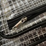 Clear PVC Backpack Factory - OEM/ODM White Anti-Static Dustproof Cleanroom Grid Shoulder