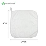 Cleanroom Wipes Factory - OEM/ODM H-4008 High Absorption Reusable Washable 2-Layer Microfiber