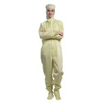 ESD Coveralls Manufacturer - OEM/ODM Custom Logo Size with Hood Anti-Static Stripe Cleanroom