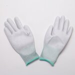 Nylon Work Gloves Manufacturer - OEM/ODM H-6009 13-Gauge Breathable ESD Safety Wear Resistant