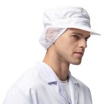 Polyester Mesh Hat Manufacturer - OEM/ODM for Food Factory with Earflaps