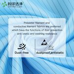 Custom Logo ESD Dress Factory - OEM/ODM Blue Anti-Static Durable Lint-Free Autoclavable Cleanroom