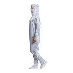 Antistatic Cleanroom Suit Manufacturer - OEM/ODM H-1132 Crotch Access Dustproof Reusable