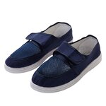 Anti-Static Shoes Manufacturer - OEM/ODM H-3505 Canvas Mesh Velcro for Clean Room Electronics
