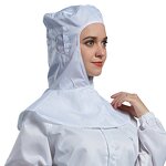 Antistatic Cleanroom Hat Manufacturer - OEM/ODM KL-3013 Breathable Dustproof Mesh Hood Blue White