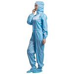 Anti-Static Jumpsuit Manufacturer - OEM/ODM H-1123 75D Stripe Autoclavable ESD Safety