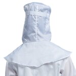 Antistatic Cleanroom Hat Manufacturer - OEM/ODM KL-3013 Breathable Dustproof Mesh Hood Blue White