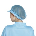 Food Processing Hat Manufacturer - OEM/ODM KL-3011 Breathable Polyester-Cotton Mesh Dustproof