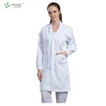 Men's Robe Factory - OEM/ODM Custom H-1120 Long Sleeve White Doctor Safety