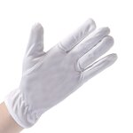 Dust-Free Cloth Glove Factory - OEM/ODM H-6002 Soft Breathable Adjustable for Electronics Cleaning