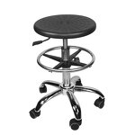 Industrial ESD Chair Manufacturer - OEM/ODM H-C004 Laboratory PU Leather Adjustable Antistatic