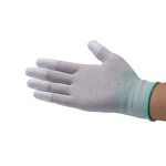 Nylon Work Gloves Manufacturer - OEM/ODM H-6009 13-Gauge Breathable ESD Safety Wear Resistant