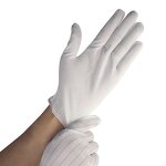 PU Dot Coated Gloves Manufacturer - OEM/ODM H-6007D Anti-slip ESD Anti-Static for Cleanroom