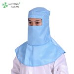 ESD Shawl Hat Factory - OEM/ODM KL-3016 Polyester Antistatic Lint Free Dust Proof