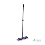 Extensible Microfiber Mop Factory - OEM/ODM H-003 Wet Dry Esd Safe for Cleanroom Use