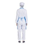 Dustproof Waterproof Apron Factory - OEM/ODM PE+Polyester Taffeta Oil Proof Lightweight 50g