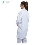 Nurse Smock Factory - OEM/ODM H-1120 Hospital Staff Thin White Uniform Gown Doctor