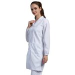 Medical Lab Coat Factory - OEM/ODM H-1120 Custom Men Long Sleeve Wholesale Hospital
