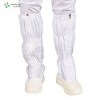 100D Grid Boots Factory - OEM/ODM H-3516 PU Sole Antistatic ESD Cleanroom Comfortable