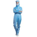 Side Access Coverall Factory - OEM/ODM H-1133 Anti-Static Dustproof Adjustable High-Temp