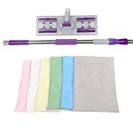 Spinning Dust Mop Manufacturer - OEM/ODM Microfiber Antistatic Industrial Flat Esd