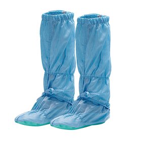 PVC ESD Shoes Manufacturer - OEM/ODM H-3514 Cleanroom Long Tube Soft Sole Anti-static