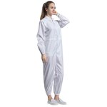 Cleanroom Suit Factory - OEM/ODM H-1117 Antistatic Dust-free Washable Three-Piece
