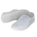 Soft Sole Canvas Shoes Manufacturer - OEM/ODM H-3508 Anti-Static Slip-On Dustproof Breathable