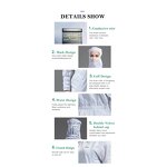 Crotch Coverall Factory - OEM/ODM H-1132 Anti-static Dustproof for Electronics Pharma