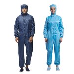 Zipper Coverall Factory - OEM/ODM H-1109 100D Autoclavable Waterproof Lint-Free ESDD