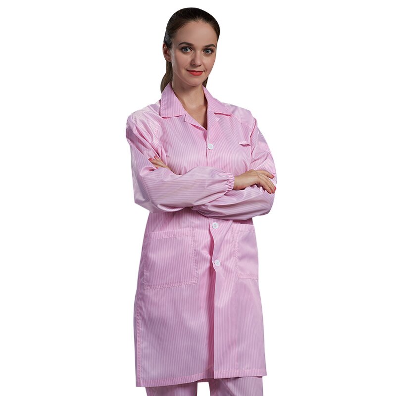 Antistatic Lab Coat Manufacturer - OEM/ODM High Quality Full Sleeve for Female Male Scrubs