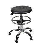 Industrial ESD Chair Manufacturer - OEM/ODM H-C004 Laboratory PU Leather Adjustable Antistatic