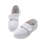 Anti-Static Shoes Manufacturer - OEM/ODM H-3505 Canvas Mesh Velcro for Clean Room Electronics