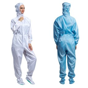 ESD Coverall Factory - OEM/ODM Autoclavable One Piece Anti-Static Hooded