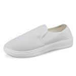 Slip-On Canvas Shoes Manufacturer - OEM/ODM H-3508 Anti-Static for Electronic Industry Food