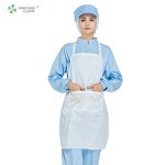 Waterproof Oil Resistant Apron Manufacturer - OEM/ODM H-1131-AP Adjustable Strap Lightweight PE Composite