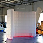 LED Photo Booth Enclosure Factory - Customizable Color 360° Inflatable