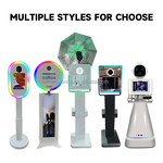 Photo Booth Manufacturer - Square Head DSLR Shell Machine for iPad Rental