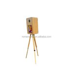 iPad Photo Booth Manufacturer - 2024 DSLR Vintage Wooden for Parties