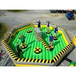 Inflatable Wipeout Course Supplier - 2024 Mechanical Interactive Jumper