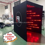 LED Backdrop Manufacturer - New Design Custom LOGO Booth Enclosure